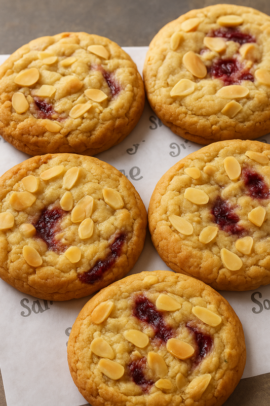 Cookies - Raspberry Bakewell - Box Of 4