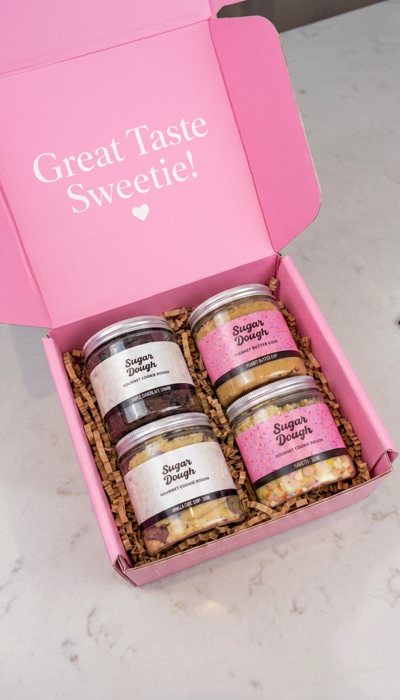 Cookie Dough Build a Box- 4 Jars