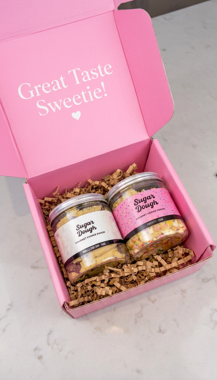 Cookie Dough Build a Box- 2 Jars